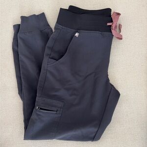 Figs Zamora jogger Charcoal scrub pants XSP